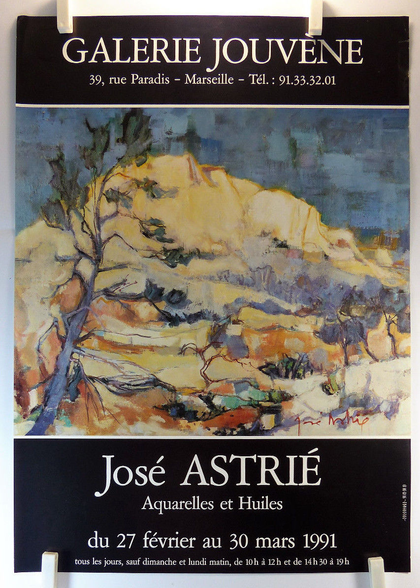 JOSE ASTRIE ジョゼ・アストリー 油絵 油彩画