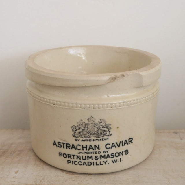 アンティーク キャビアポット ASTRACHAN CAVIAR