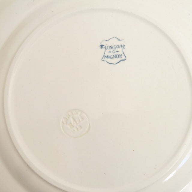 アンティークデザート皿 MIGNON LONGWY製