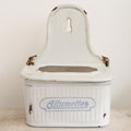 BF社 アンティーク ホウロウ アリュメット缶 マッチ入れ ALLUMETTES