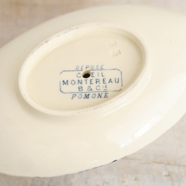 クレイユモントロー製 アンティーク ムータルディエ POMONE Creil Montereau