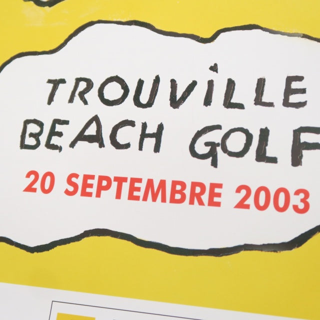 サヴィニャック トゥルーヴィルでビーチゴルフ ポスター Savignac BEACH GOLF DE TROUVILLE