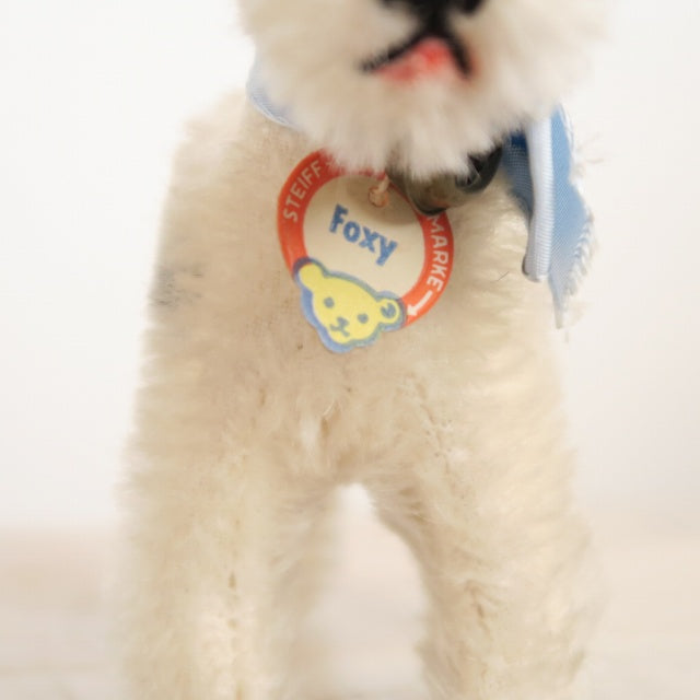 アンティーク シュタイフ ワイヤー フォックス テリア Steiff Foxy 10cmサイズ
