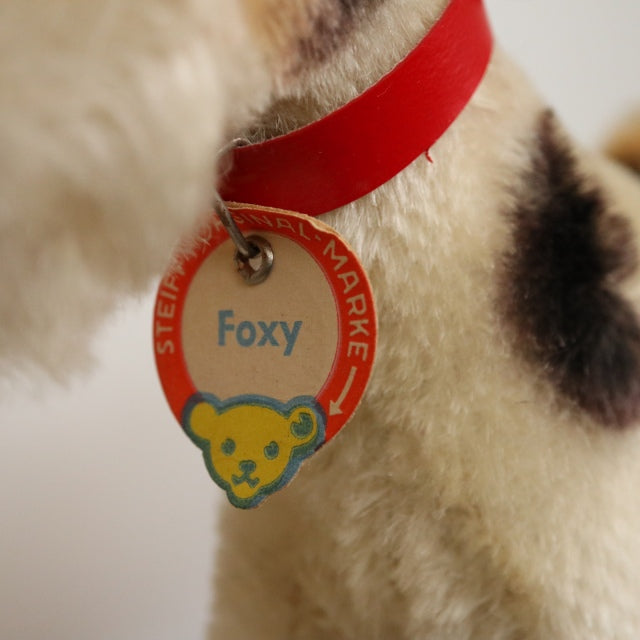 アンティーク シュタイフ ワイヤー フォックス テリア Steiff Foxy 17cm サイズ