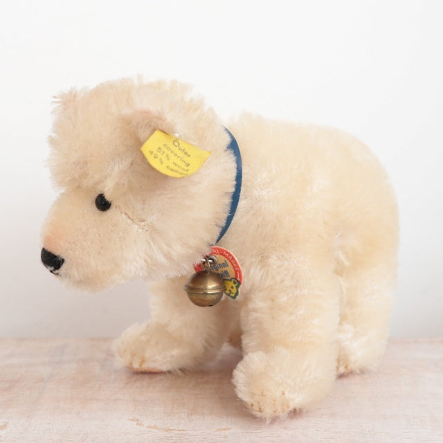 アンティーク シュタイフ シロクマ Steiff Polar Bear 12cm