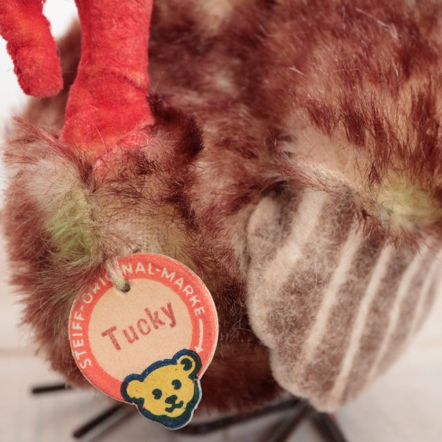アンティーク シュタイフ ターキー 七面鳥 Steiff Tucky 10cm