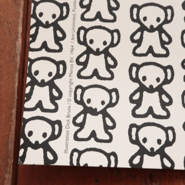ディック・ブルーナ ブラックベア ポスター Dick Bruna
