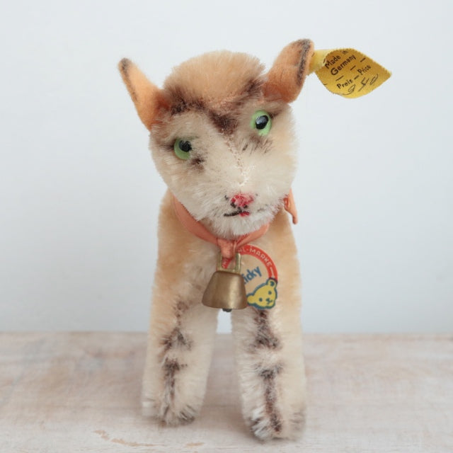 アンティーク シュタイフ ヤギ Steiff Zicky 10cm