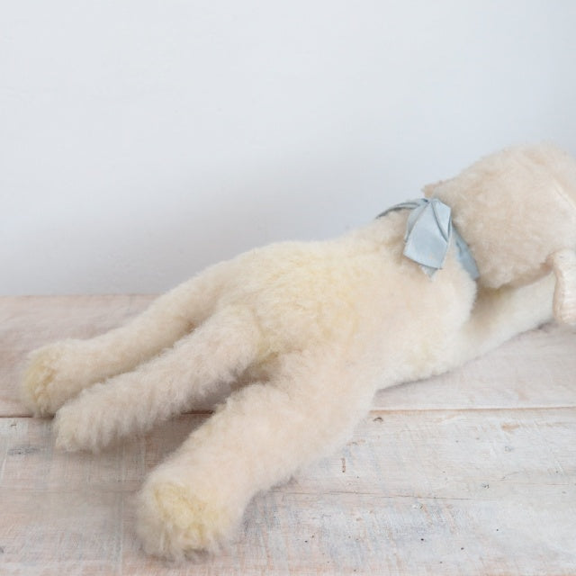 アンティーク シュタイフ お眠りヒツジ Steiff Floppy Lamby 17cm
