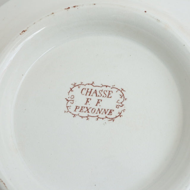 アンティーク コンポティエ CHASSE フランス ペクソンヌ製 PEXONNE Fenal Freres