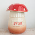 フランス ビンテージ キノコ キャニスター SUCRE 砂糖