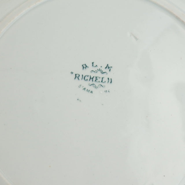 アンティークプレート 大皿 RICHELIEU フランス サンタマン製 SAINT AMAND