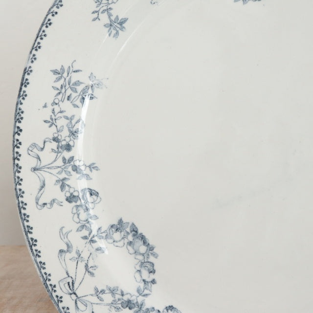 アンティークプレート ディナー皿 モーツァルト MOZART フランス サルグミンヌ製 U&C SARREGUEMINES