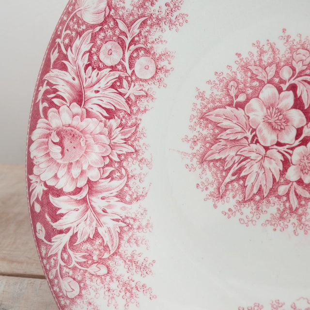 アンティーク コンポティエ FLEURS フランス ペクソンヌ製 PEXONNE Fenal Freres