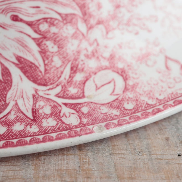 アンティーク コンポティエ FLEURS フランス ペクソンヌ製 PEXONNE Fenal Freres