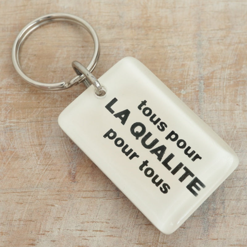 ブルボンキーホルダー サヴィニャック シトロエン Savignac CITROEN tous pour LA QUALITE pour tous