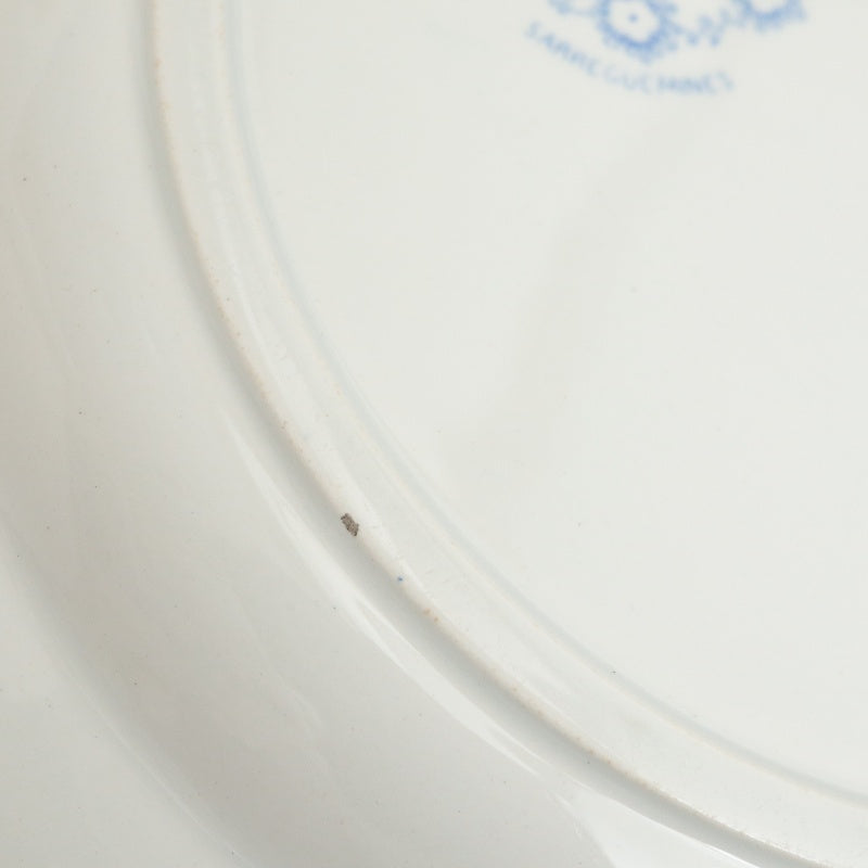 アンティーク プレート JARDINIERE 皿 フランス サルグミンヌ製 U&C SARREGUEMINES
