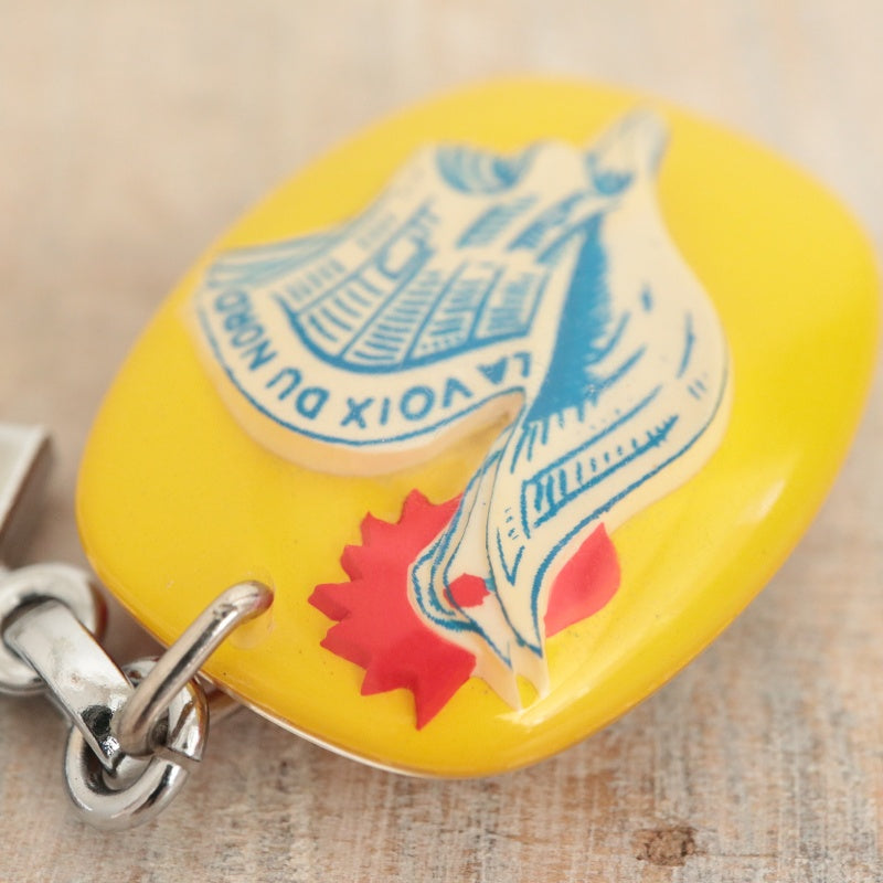 ブルボンキーホルダー 新聞 LA VOIX DU NORD