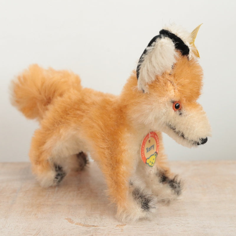 アンティーク シュタイフ キツネ Steiff Xorry 11cm