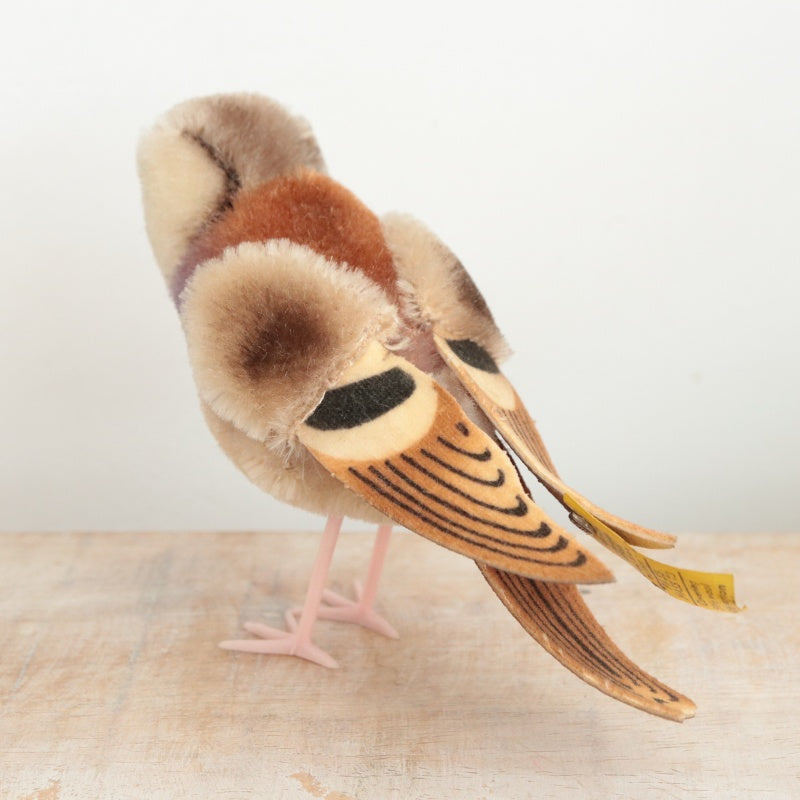 アンティーク シュタイフ スズメ Steiff Spatz 10cm