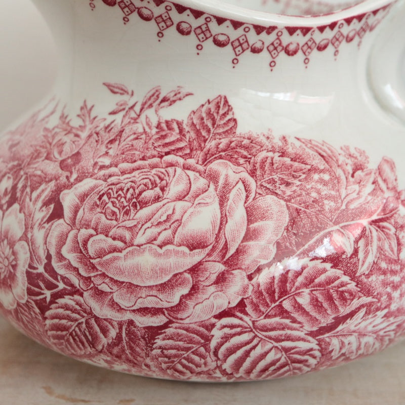 アンティーク ピシェ JARDINIERE フランス ロンウィー製 LONGWY