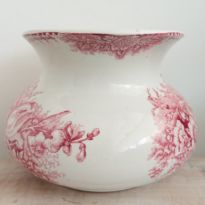 アンティーク ピシェ JARDINIERE フランス ロンウィー製 LONGWY
