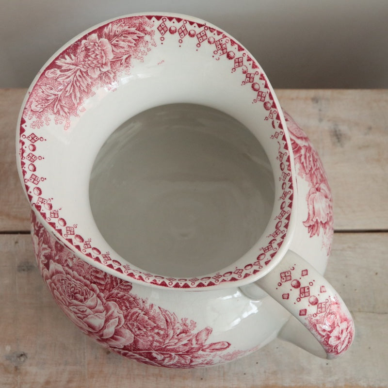 アンティーク ピシェ JARDINIERE フランス ロンウィー製 LONGWY