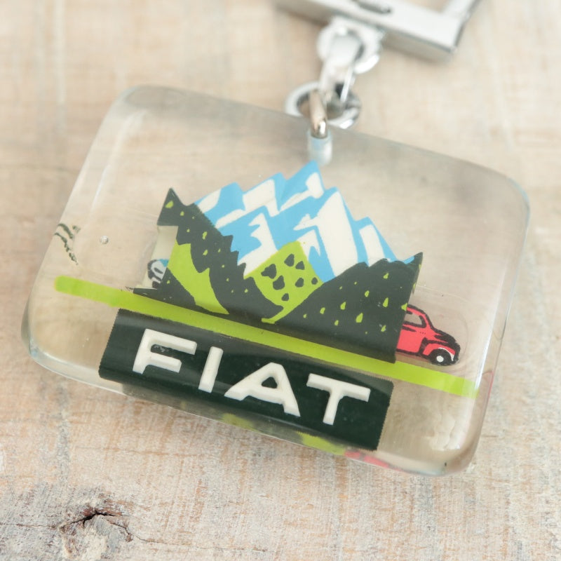 ブルボンキーホルダー フィアット FIAT