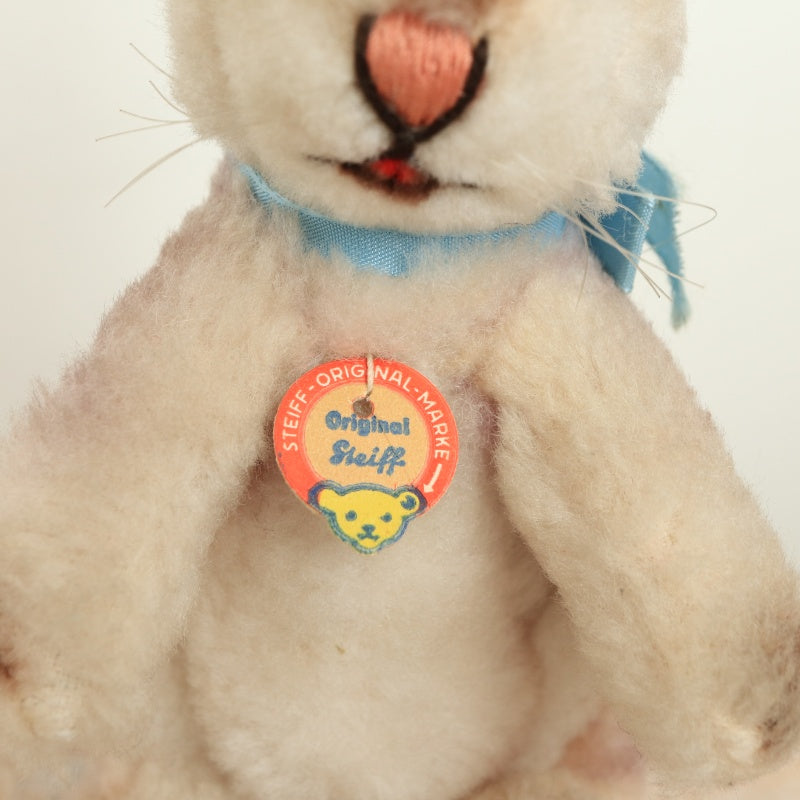 アンティーク シュタイフ ウサギ Steiff Dralon Rabbit 17cm