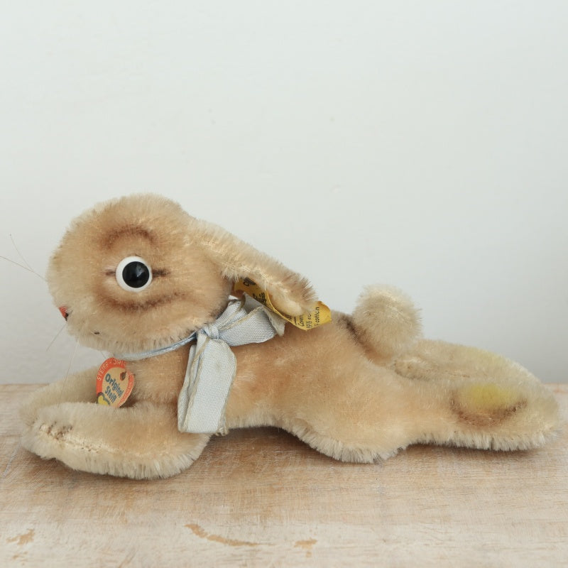 アンティーク シュタイフ ウサギ Steiff Lying Rabbit 9cmサイズ