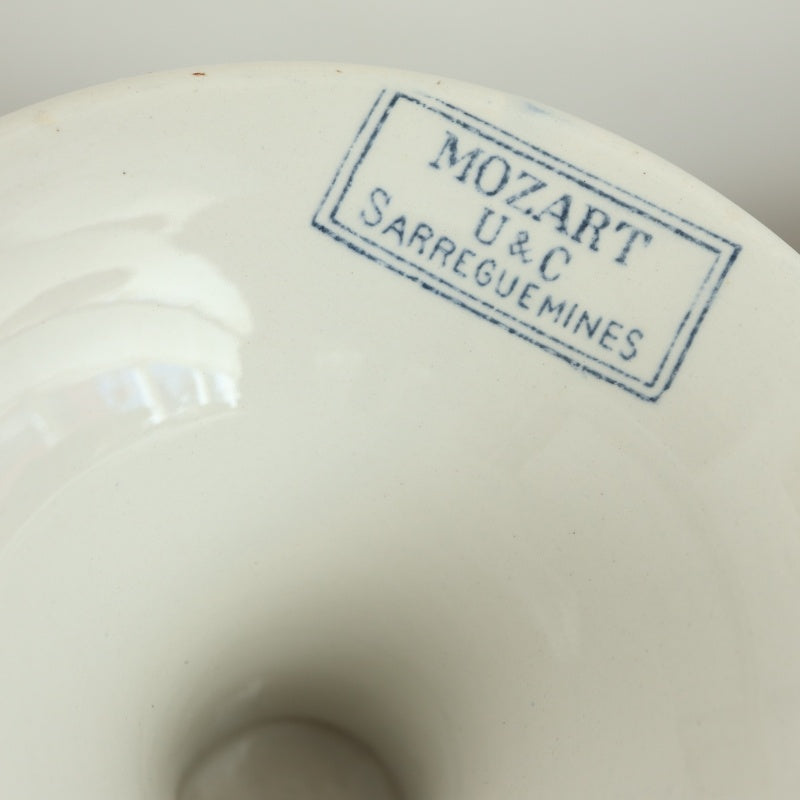 アンティーク コンポティエ モーツァルト フランス サルグミンヌ製 MOZART U&C SARREGUEMINES