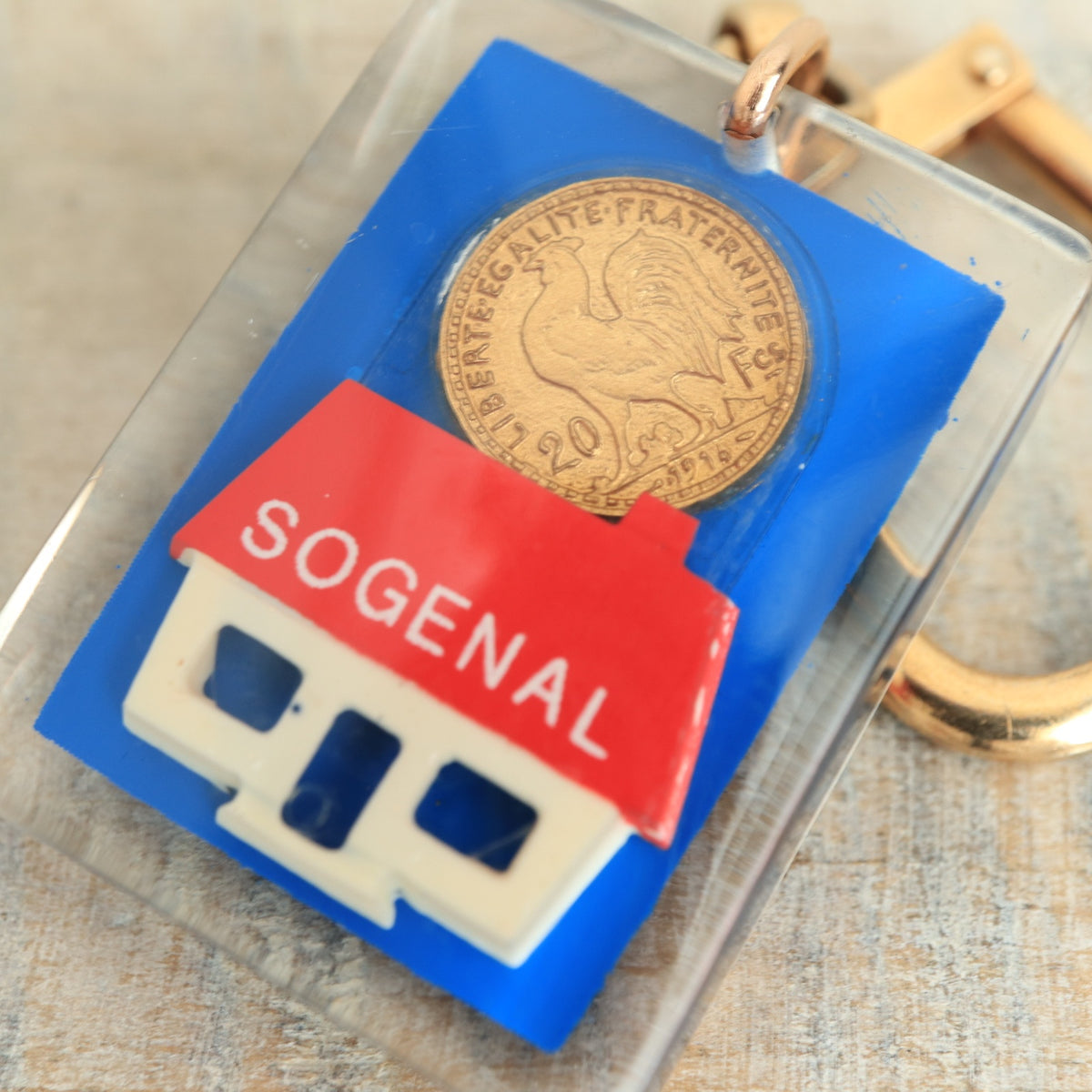 ブルボンキーホルダー アルザス銀行 SOGENAL
