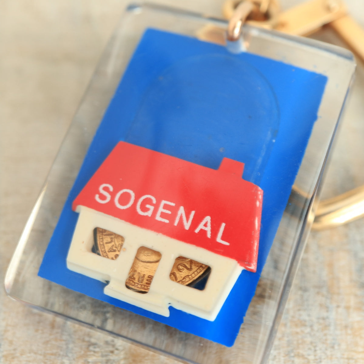 ブルボンキーホルダー アルザス銀行 SOGENAL