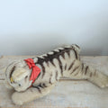アンティーク シュタイフ お眠りネコ Steiff Floppy Kitty 28cm