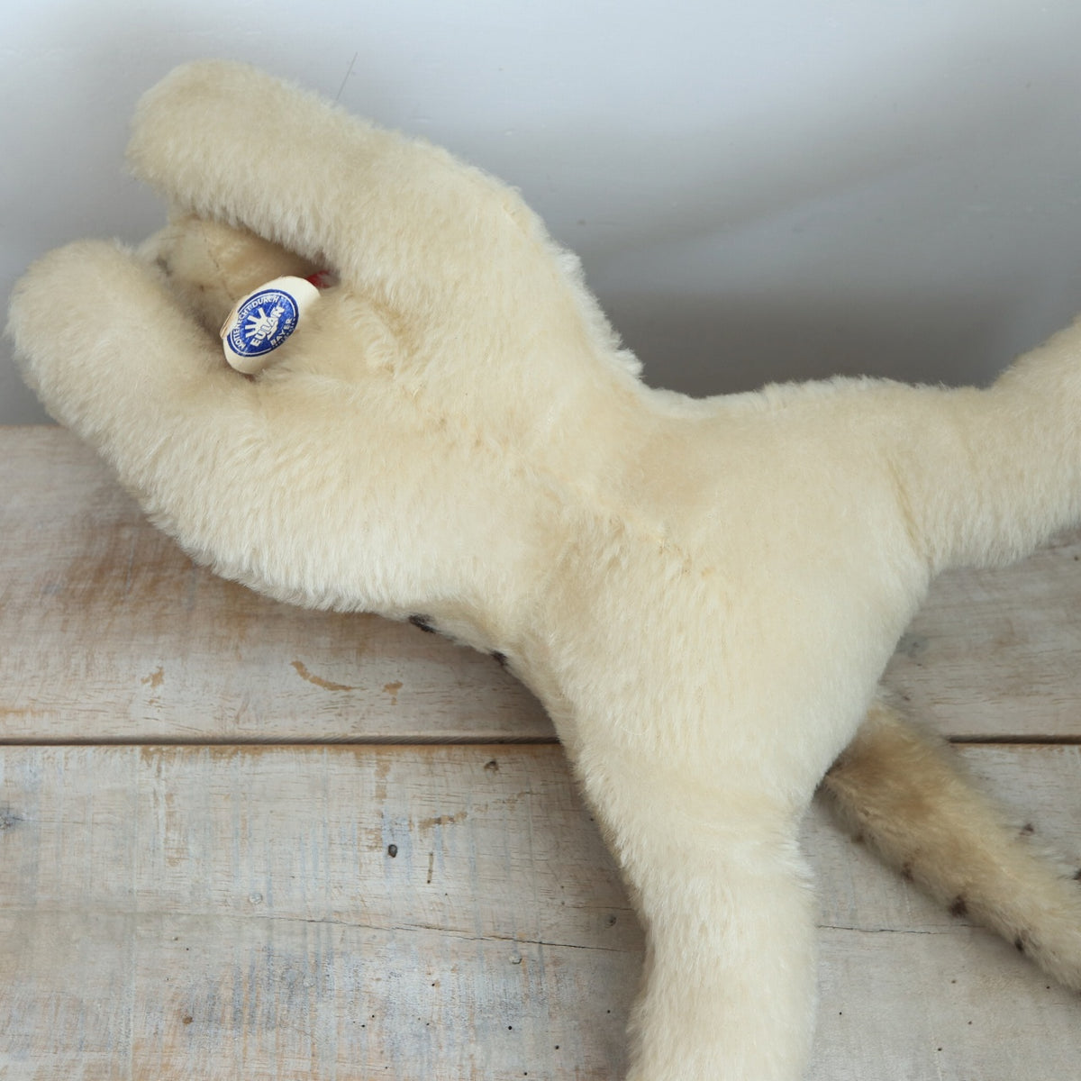 アンティーク シュタイフ お眠りネコ Steiff Floppy Kitty 28cm