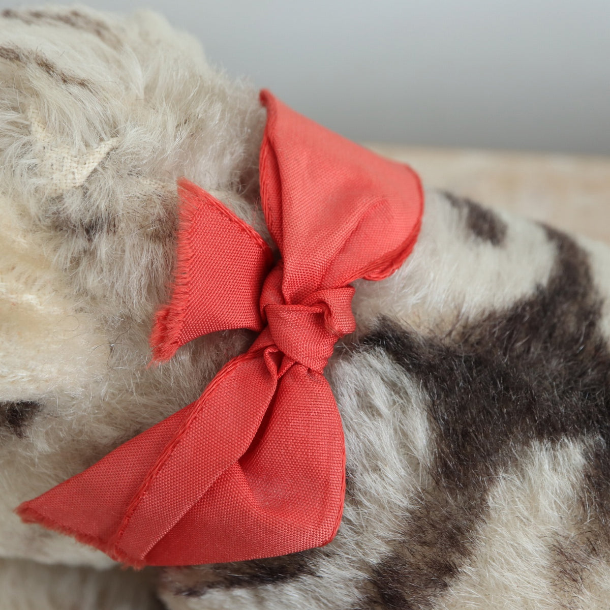 アンティーク シュタイフ お眠りネコ Steiff Floppy Kitty 28cm