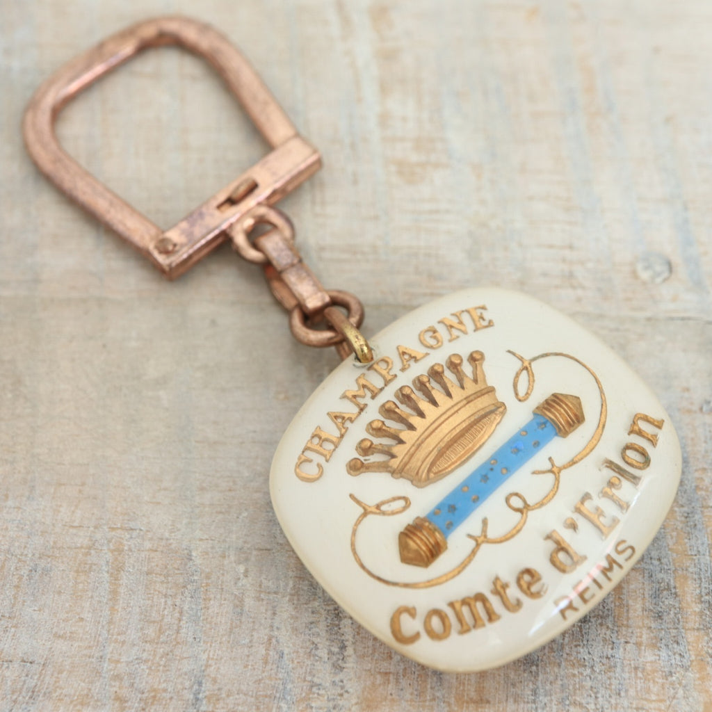 ブルボンキーホルダー シャンパン CHAMPAGNE COMTE D'ERLON REIMS