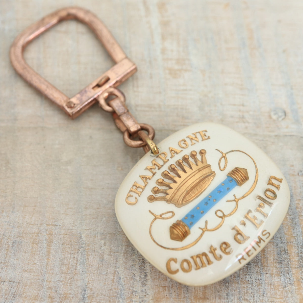 ブルボンキーホルダー シャンパン CHAMPAGNE COMTE D'ERLON REIMS
