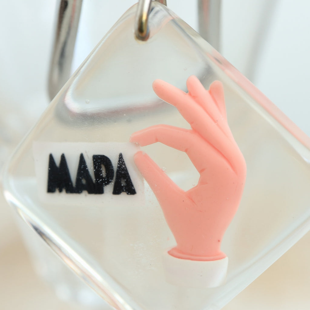 ブルボンキーホルダー ゴム手袋 MAPA