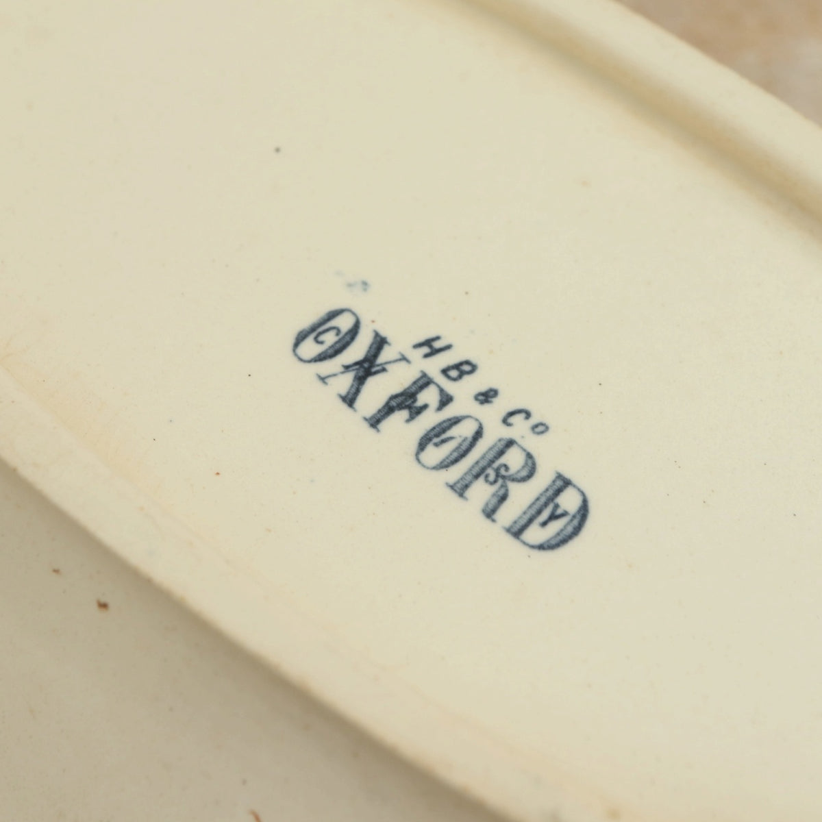 アンティーク ラヴィエ オーバル皿 ツバメ OXFORD フランス ショワジールロワ製 CHOISY LE ROI