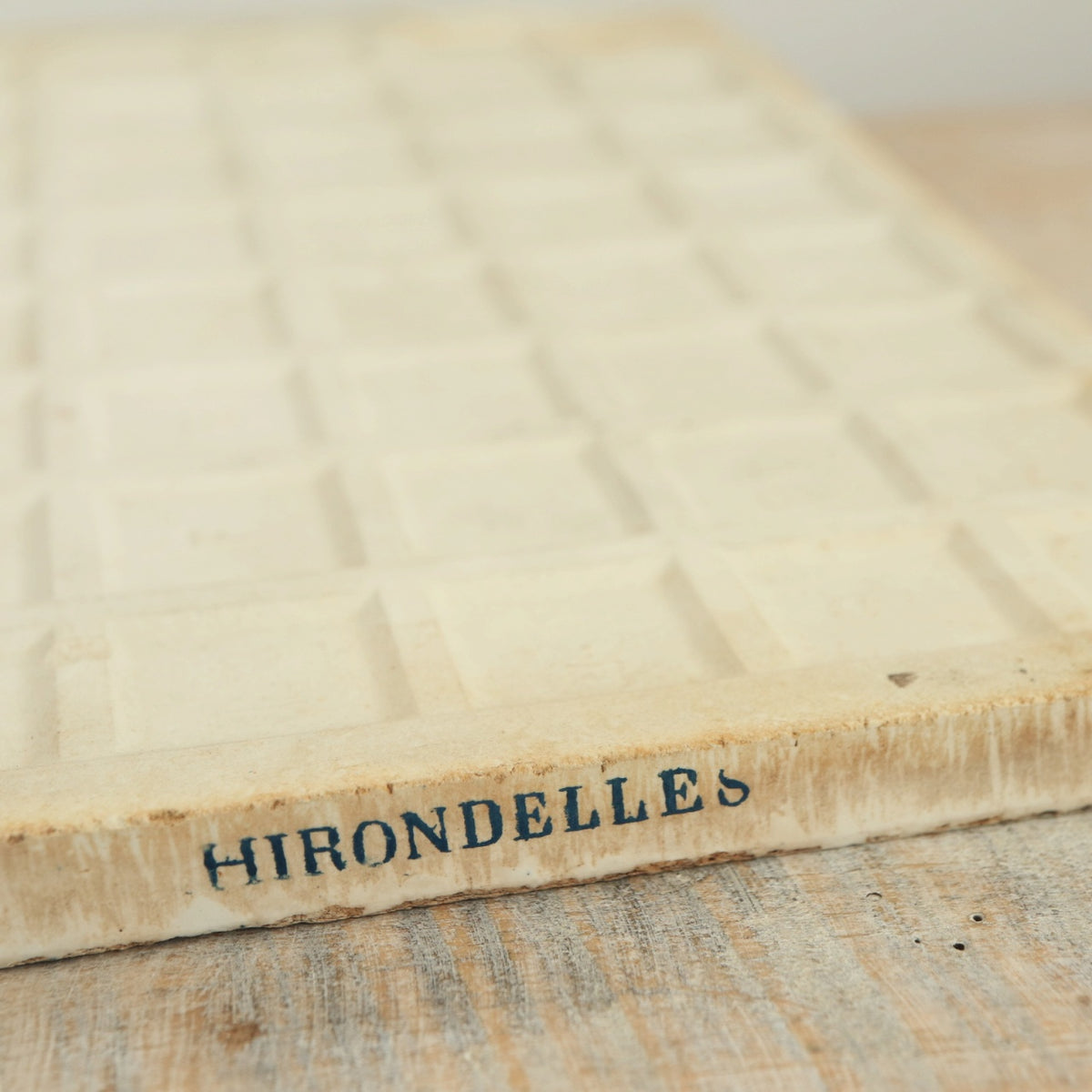 アンティーク タイル ツバメ HIRONDELLES フランス ロンウィー製 LONGWY