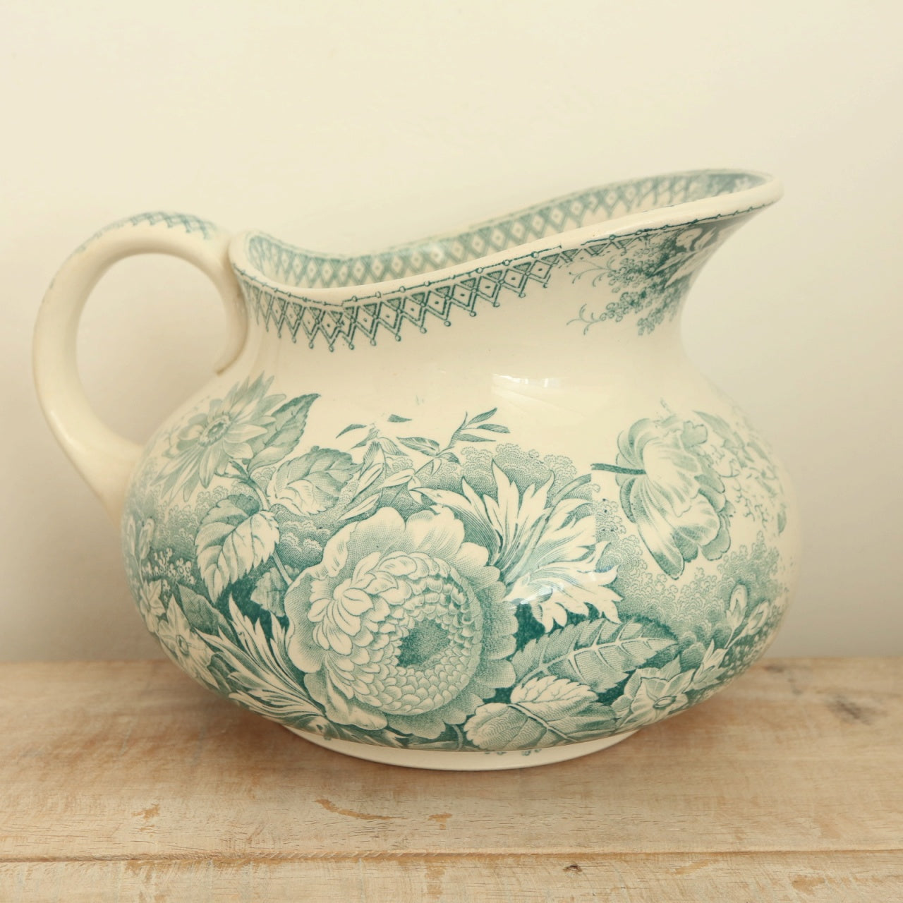 アンティーク ピシェ JARDINIERE フランス サルグミンヌ製 U&C