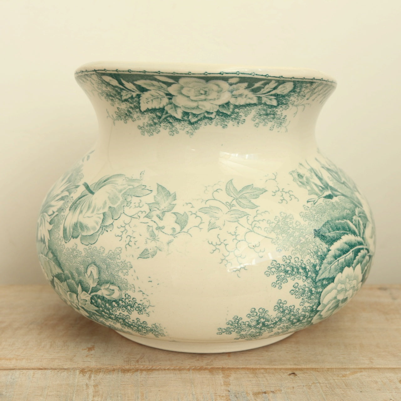 希少 フランスアンティーク ピシェ サルグミンヌ JARDINIÈRE アンティーク ピシェ JARDINIERE フランス サルグミンヌ製 U&C