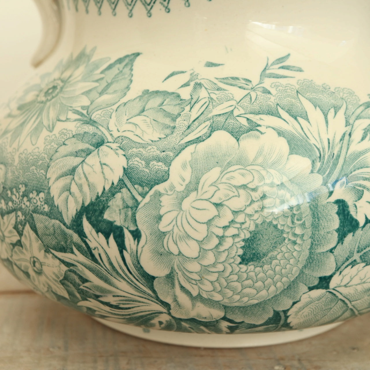 アンティーク ピシェ JARDINIERE フランス サルグミンヌ製 U&C