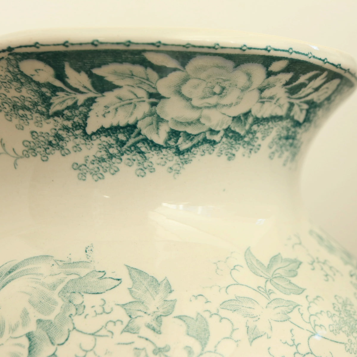 アンティーク ピシェ JARDINIERE フランス サルグミンヌ製 U&C SARREGUEMINES
