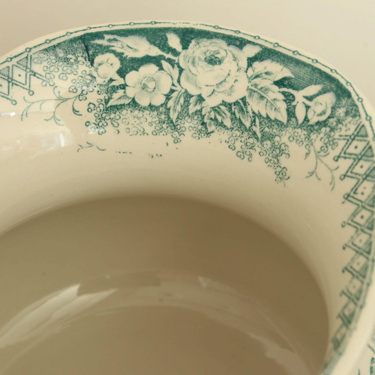 アンティーク ピシェ JARDINIERE フランス サルグミンヌ製 U&C