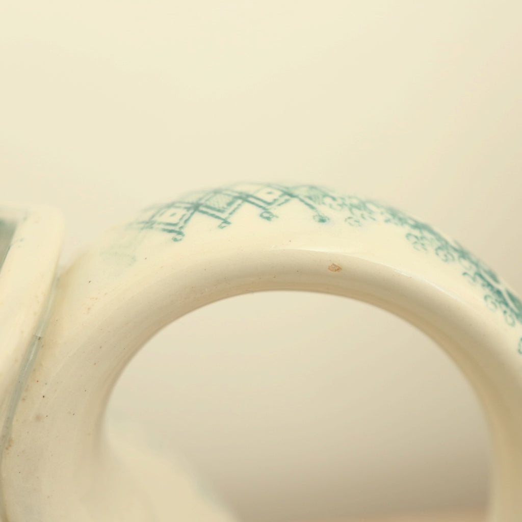 アンティーク ピシェ JARDINIERE フランス サルグミンヌ製 U&C SARREGUEMINES