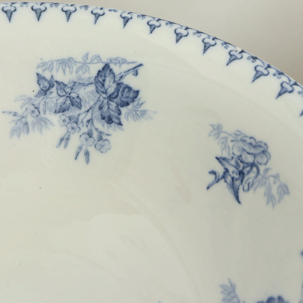 アンティーク サラディエール FLORE フランス サルグミンヌ製 U&C SARREGUEMINES
