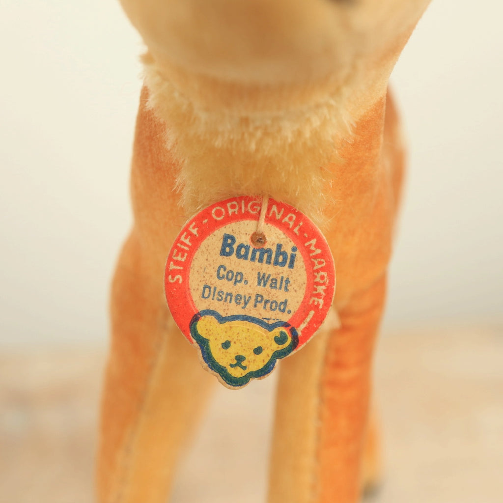 アンティーク シュタイフ バンビ Steiff Bambi 14cm