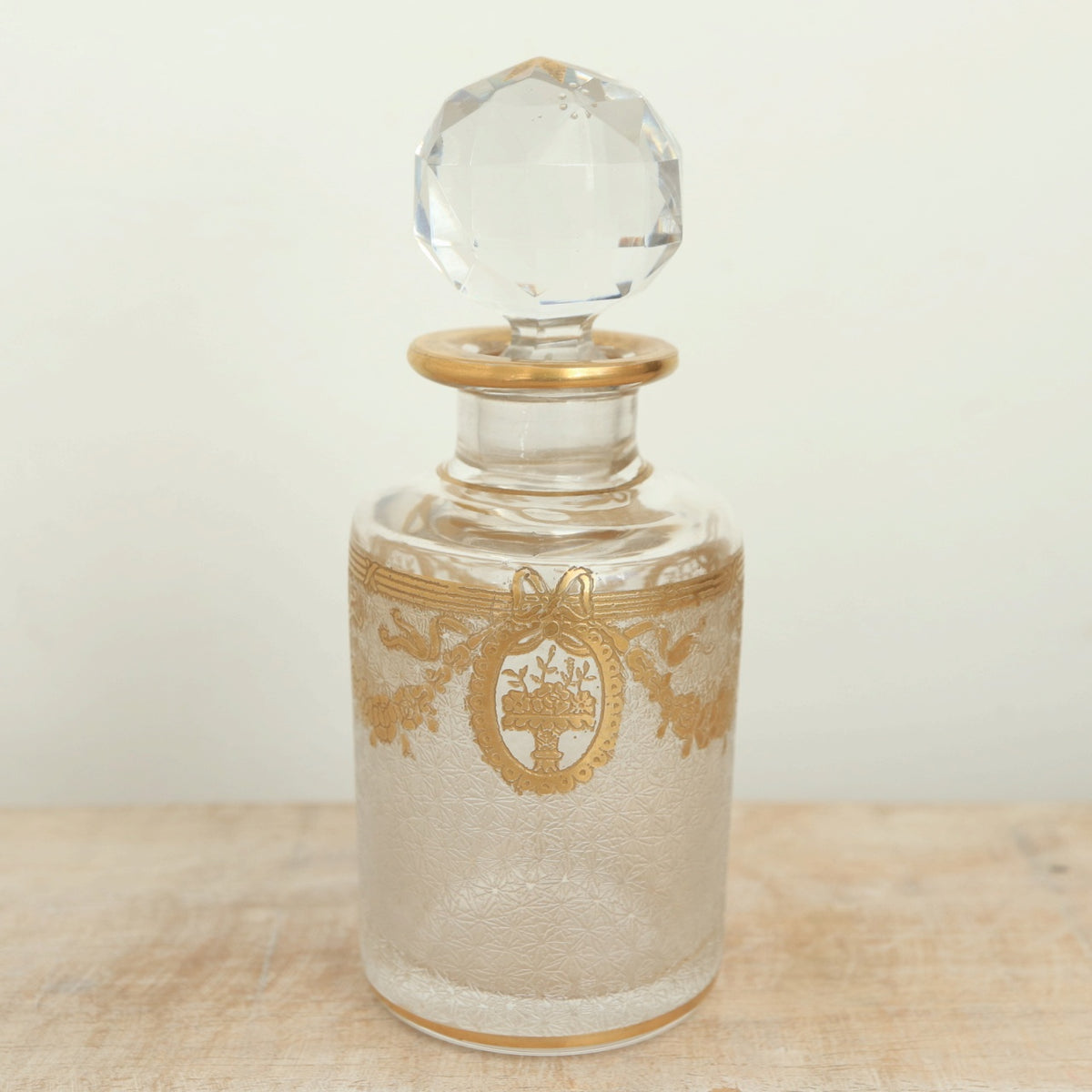 アンティーク 香水瓶 SAPHO フランス サンルイ製 Saint Louis